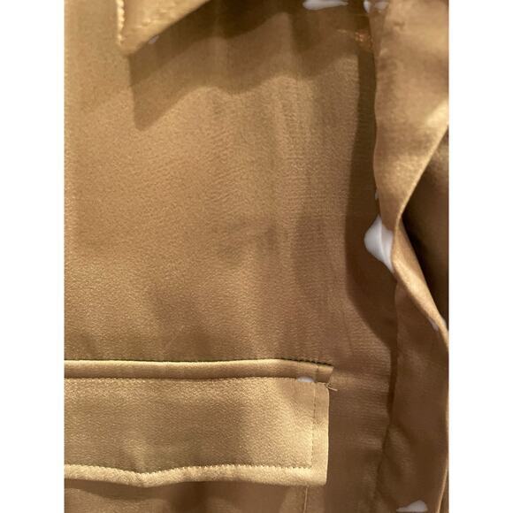 Nordstrom Brand, MELLODAY Long Sleeve Stain Utility Jumpsuit in Olive Size Small - Picture 12 of 13